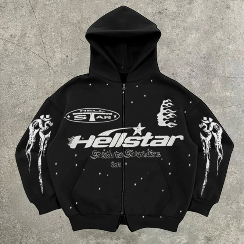 Hellstar black hoodie