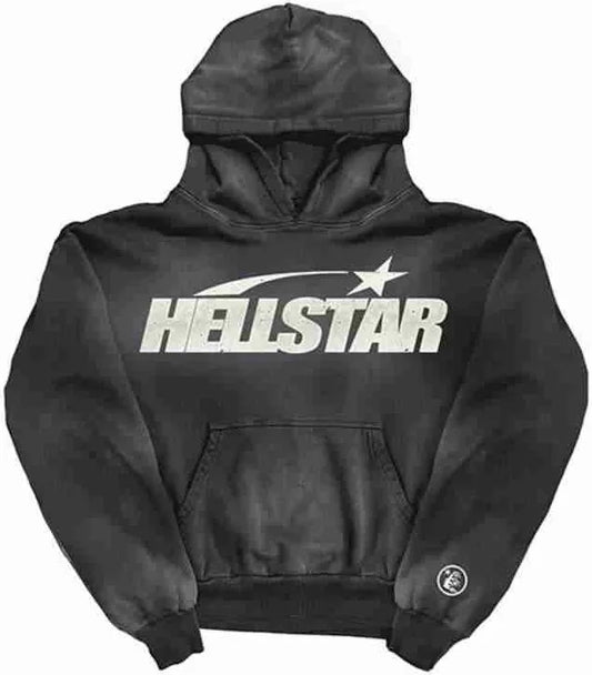 Hellstar dark gray hoodie